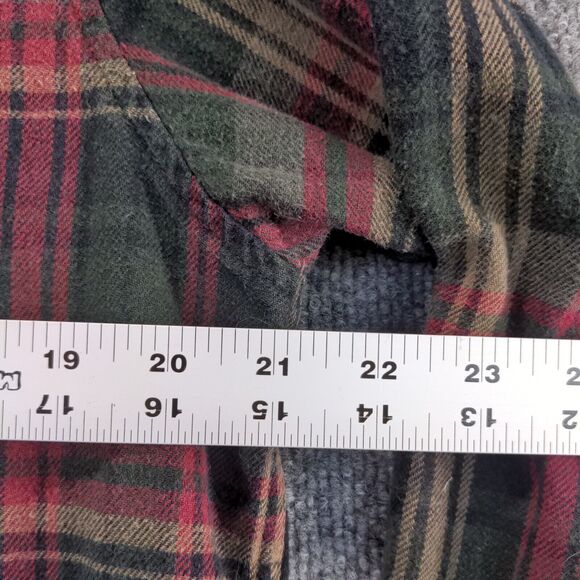 Field & Stream Button Up Shirt Men's Large Long Sleeve Multicolor Plaid Cotton - Picture 12 of 12